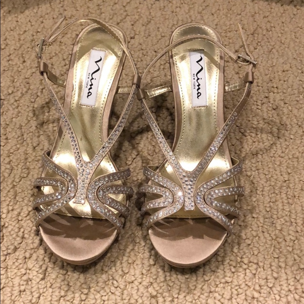 Sparkly heels